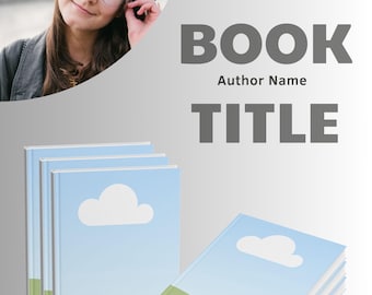 Book Launch Canva Templates: Author Promotion Mockups (Digital Download)