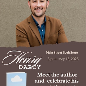 Author Book Signing Book Launch Meet and Greet Promotion Flyer and Poster 10 Templates  Editable in Canva Mockup for Promotion and Marketing