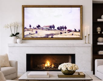 Custom television frame, Samsung frame TV, gold decoration, Modern Home Decor
