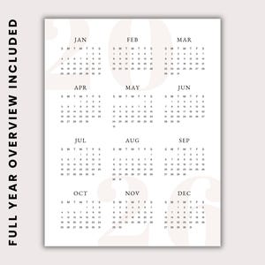2026 Scripture Calendar – Printable Bible Verse Monthly Planner (PDF ...