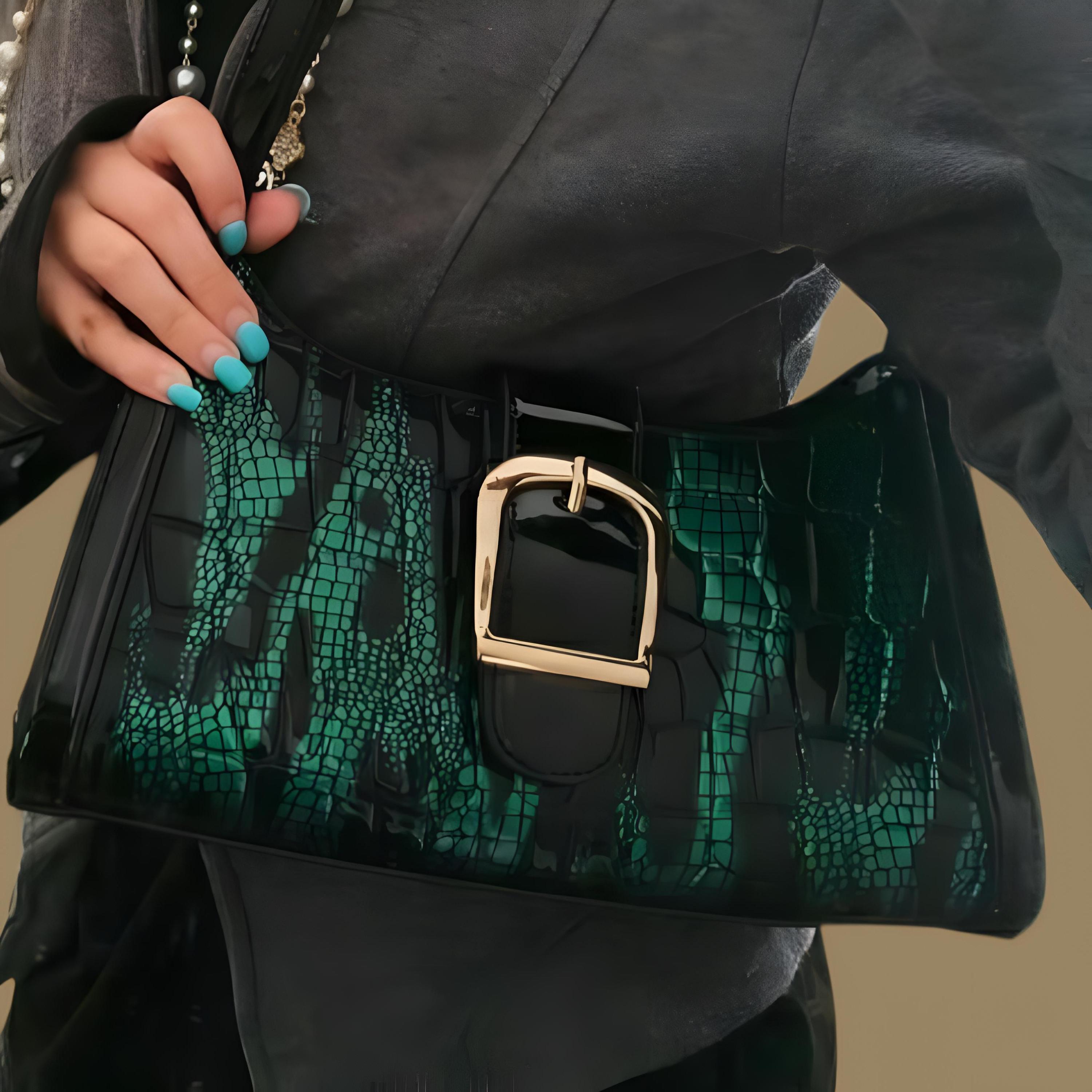 バッグ 00s croco embossed one shoulderbag y2k GUESS Y2K faux crocodile leather white gold PURSE SHOULDER