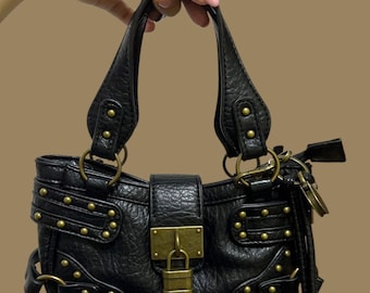 Vintage Y2k Early 2000s Chloe Paddington Satchel Leather Shoulder