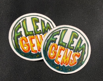 2 FlemGems Stickers