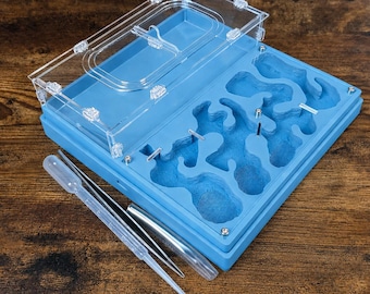 Ant farm " "Easy Start PLUS"  Natural organic nest design. Limited Edition: Pastel Matte Series