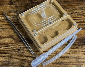 Ant farm "Eco"  Natural organic nest design