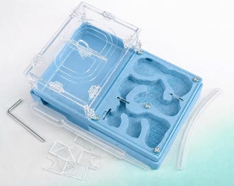 Ant farm "Easy Start"  Natural organic nest design. Limited Edition: Pastel Matte  Series