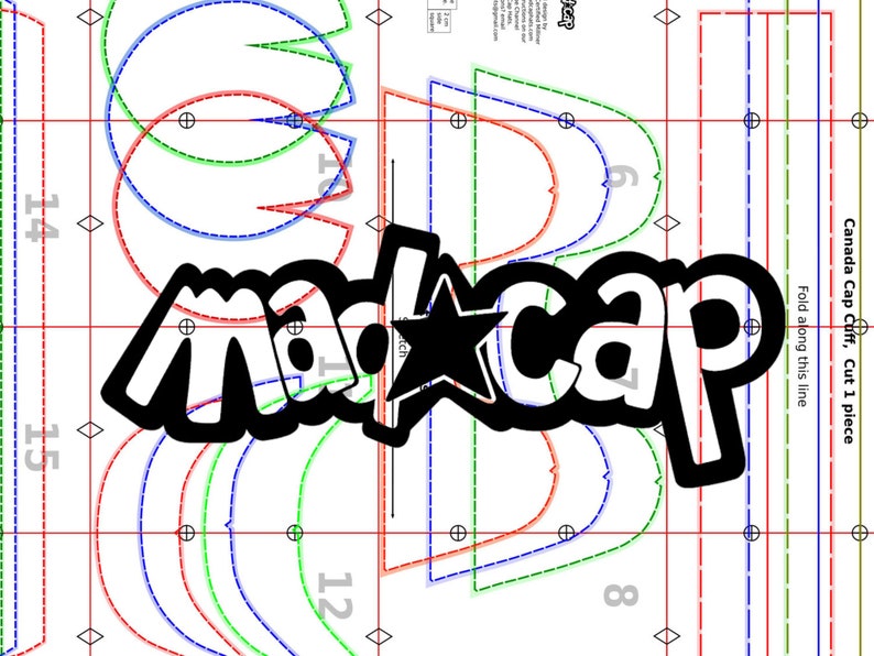 Winter Canada Cap, Trapper Aviator Style Hat, Sewing Pattern and ...