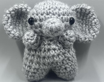 Little Crochet Elephant | Handmade | Crochet | Amigurumi | Gift, Toy, Decoration