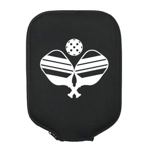Paddle And Ball, Pickleball Gift, Pickleball Paddle Cover, Pickleball Bag, Pickleball Accessories, Pickleball Lover, Pickleball Addict - 005
