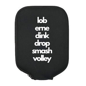 Pickleball Shots, Pickleball Gift, Pickleball Paddle Cover, Pickleball Bag, Pickleball Lover, Pickleball Addict