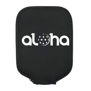 Aloha, Pickleball Gift, Pickleball Paddle Cover, Pickleball Bag, Pickleball Accessories, Pickleball Lover, Pickleball Addict