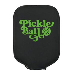 Pickleball - Classic, Pickleball Gift, Pickleball Paddle Cover, Pickleball Bag, Pickleball Accessories, Pickleball Lover, Pickleball Addict