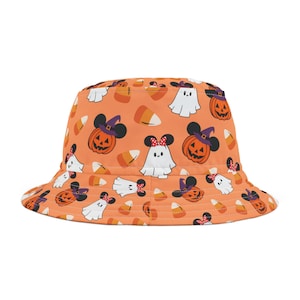 Geist und Kürbis Halloween inspiriert Fischer Hut