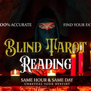 Lecture du tarot à l'aveugle sans questions, Lecture à l'aveugle, Lecture psychique avec des cartes, Lecture du tarot à l'aveugle détaillée