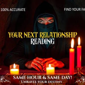 Votre prochaine relation, Lecture approfondie du tarot, Prédiction du futur amour, Livraison rapide, Dans l'heure, Informations sur le petit ami du futur mari