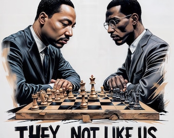 MLK Malcolm X PNG: Svart historia Juneteenth-konst (digital nedladdning)