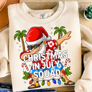 Natal em julho PNG, Natal engraçado PNG, Natal no verão, vibrações de verão PNG, Papai Noel tropical, feriado PNG