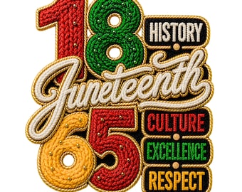 Juneteenth 1865 PNG, Black Woman, African American Pride, History Culture (Digital Download)