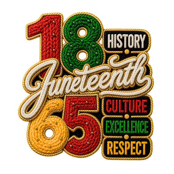 Juneteenth 1865 PNG, Black Woman, African American Pride, History Culture (Digital Download)