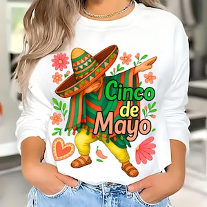 Cinco De Mayo Mexican Fiesta 5 De Mayo Girls Women, digitaal, png Shirtontwerp Cinco De Mayo, Margarita Sublimation Design Fiesta