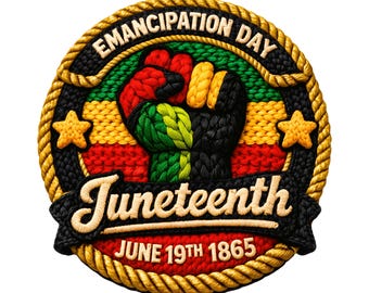 Juneteenth 1865 PNG , Black Woman Pride Shirt Design (Digital Download)