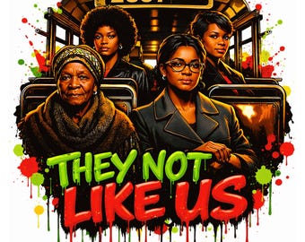 Black History Women PNG, African American Civil Rights Design (Digital Download)