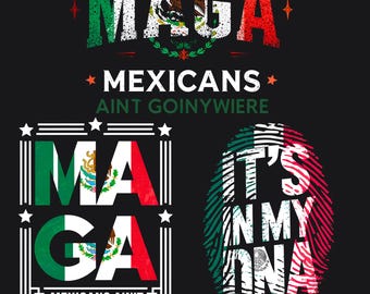 Huella dactilar con la bandera de México en formato PNG: Diseño para sublimación (descarga digital)