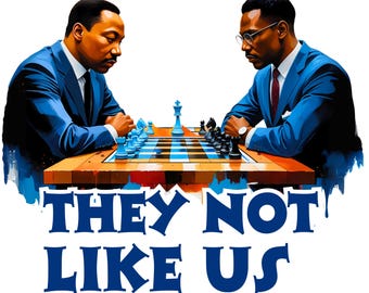 Black History PNG: MLK, Malcolm X, Juneteenth Design (Digital Download)