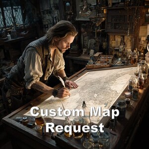 Individuelle D&D Fantasy Map und Umgebung Portraitbild anfragen