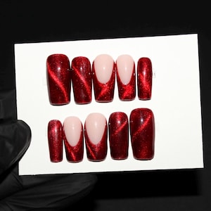 Cat eye | press on nails | cat eye nails