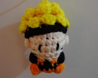 Crochet Anime Figure, Anime Character Key Chain, Anime Figure Amigurumi, Cute Anime Figure, Crochet Key Chain, Anime Character Gift, Anime