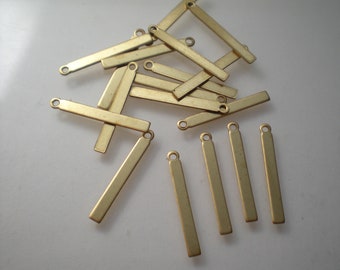 25-20mm X 5mm Colorful Rectangle Drops 100/% Guarantee