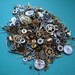 faerywing reviewed Vintage steampunk watch parts, 1/2 oz (14 grams) - Lots of tiny gears, wheels, hands and stems