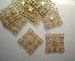 12 square/diamond filigrees 