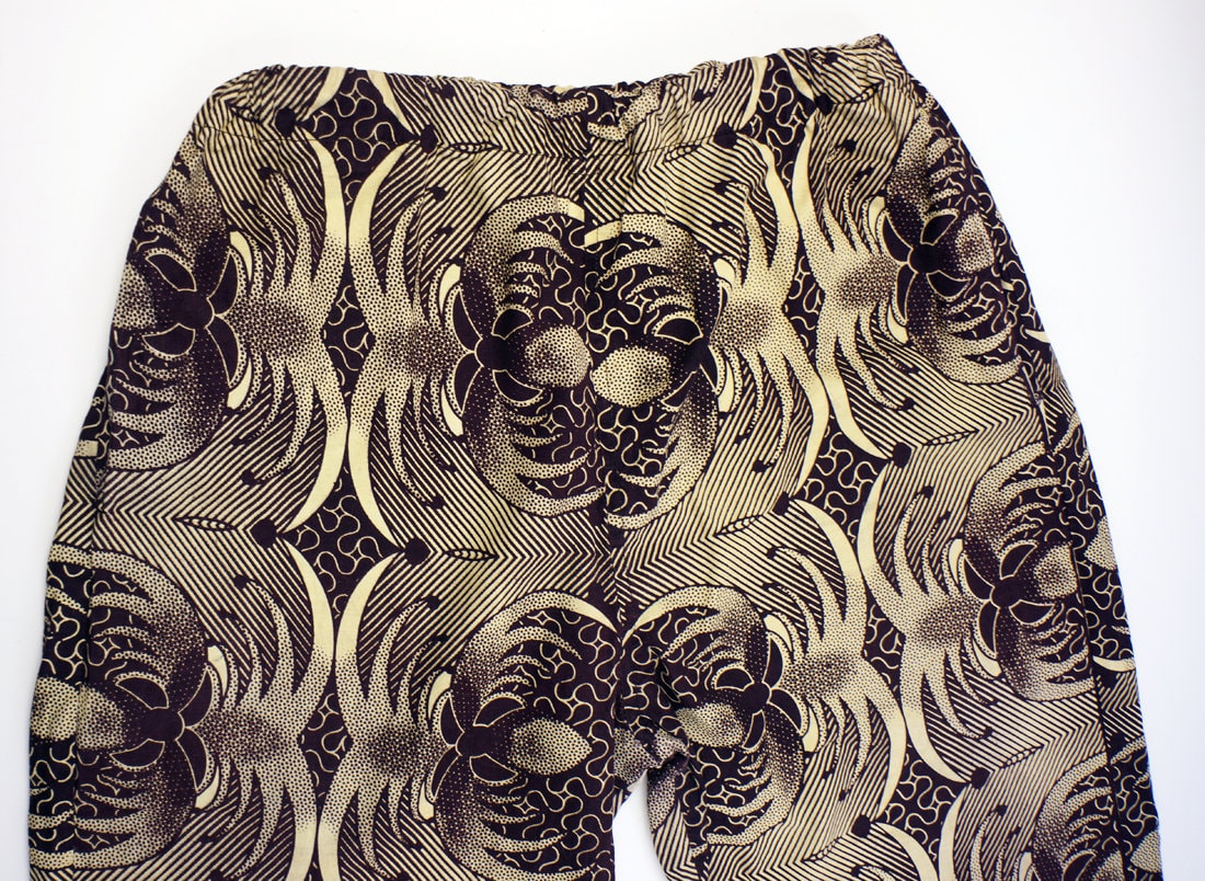 Vintage African Mens Wax Print Shirt & Pants From Cote - Etsy Canada