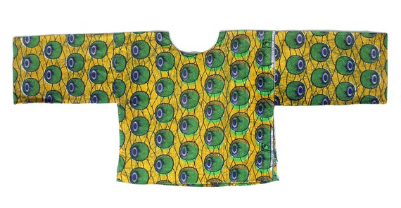 Vintage African wax-print ankara 2 piece set Nige… - image 2