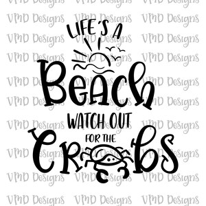 Life&#39;s A Beach, Summer, SVG, JPEG, PNG,