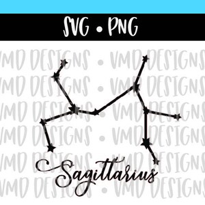 Boogschutter Star Constellation en Contour Zodiac Astronomie Astrologie Astrologie