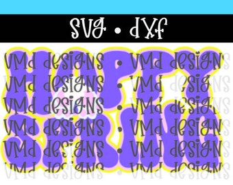 Hoppy Spring SVG DXF