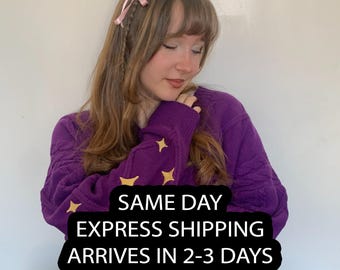 Star Embroidered Knit Cardigan - Eras Tour Outfit