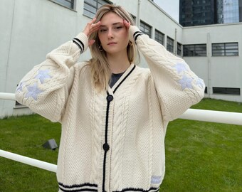【GRAVER】22SS★ G logo flocking knit cardigan Designer fashion, Seoul-fully created | W Concept