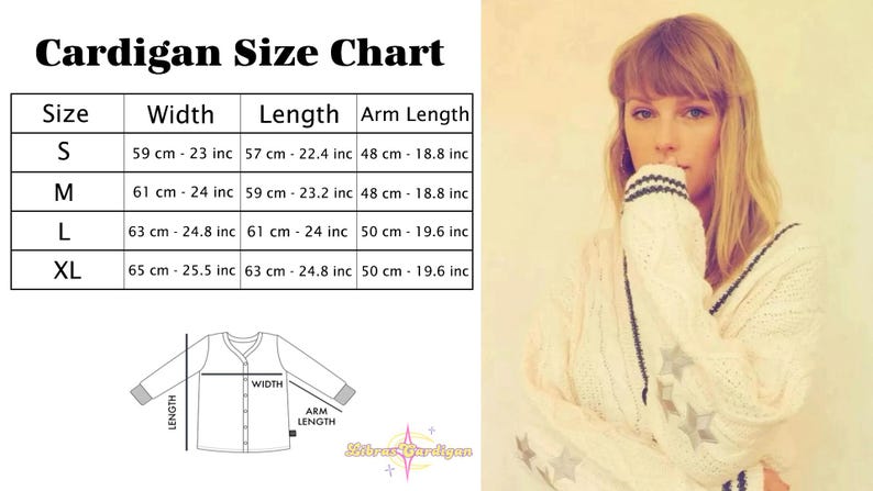 Embroidered Star Cardigan - Folklore Inspired, Eras Tour Outfit image 12