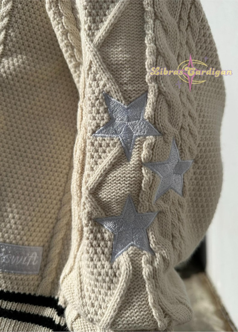 Embroidered Star Cardigan - Folklore Inspired, Eras Tour Outfit image 9
