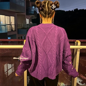 Cárdigan de punto bordado con estrellas - Atuendo de la gira Eras imagen 5