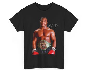 Mike Tyson Vintage Shirt - Bootleg Vintage High Quality Tee MMA UFC Fighter