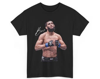Khamzat Chimaev Vintage Shirt - Bootleg Vintage High Quality Borz Tee MMA UFC Fighter