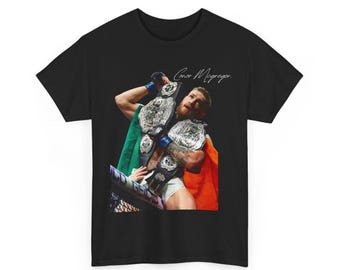 Conor Mcgregor Vintage Shirt - Bootleg Vintage High Quality Tee MMA UFC Fighter