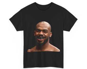 Jon Jones Vintage Shirt - Bootleg Vintage High Quality Bone Tee MMA UFC Fighter