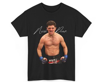 Nick Diaz Vintage Shirt - Bootleg Vintage High Quality Tee MMA UFC Fighter