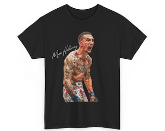 Max Holloway Vintage Shirt - Bootleg Vintage High Quality Tee MMA UFC Fighter